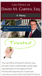 Mobile Screenshot of gartenlaw.com